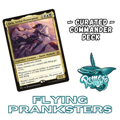 Alela, Artful Provocateur | Fairy Tribal Custom Commander Deck | EDH Alela Deck