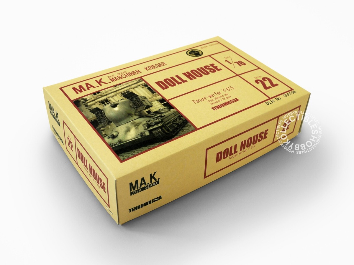 Ma.K Tenbowkissa SF3D 1/76 Doll House #22 Resin Model Kit