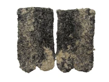 Persian Lamb cuffs Vintage for reuse