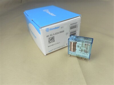 Finder Relay 40.52.9.024.0000 PCB plug-in relay, 24VDC (NIB)