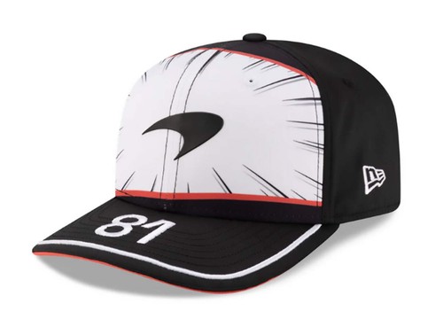 New Era X McLaren F1 Oscar Piastri Japan Driver Hat Black