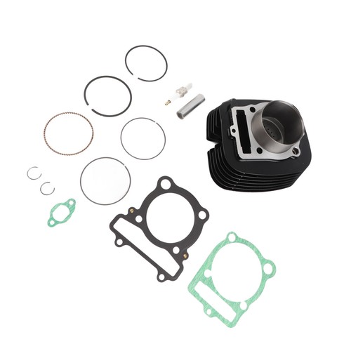 ⊹ATV Cylinder Piston Top End Kit Black 55V‑11633‑00‑00 For Big Bear 350 4x4 - Picture 7 of 12
