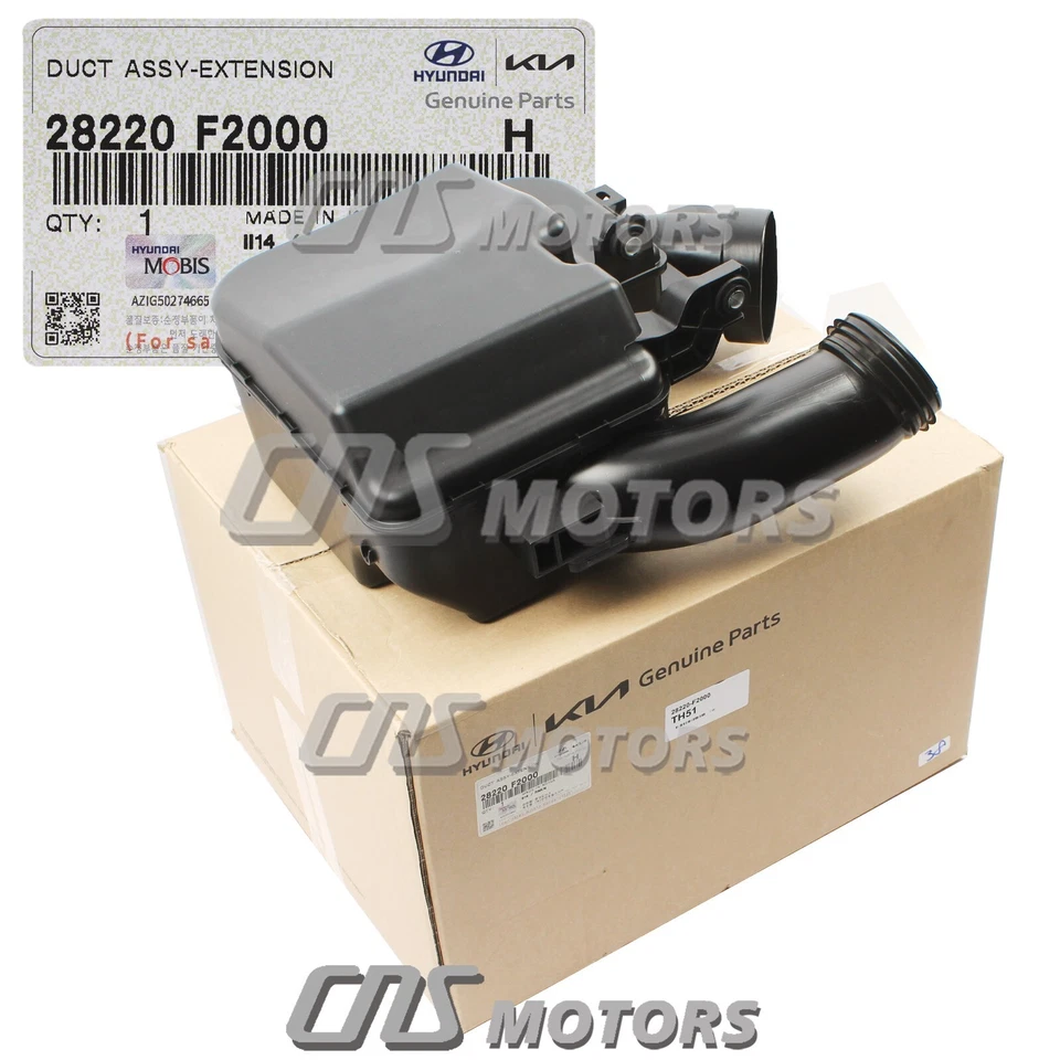 ⭐GENUINE⭐ Resonator Extension Duct for 2017-2020 Hyundai Elantra 28220F2000 Foto 2 de 4