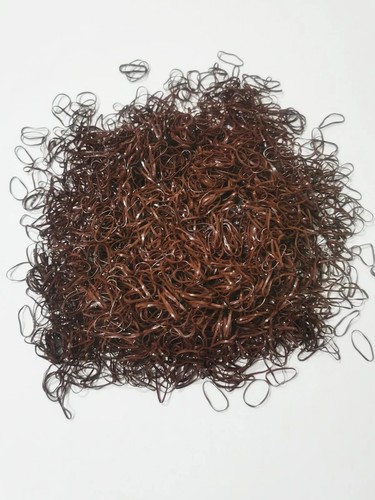 1000 PIEZAS CUERDA PARA EL CABELLO Scrunchie Corbata para el cabello única Niñas Elástica Mini Banda para el cabello Mujeres - Imagen 25 de 30