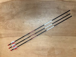 Lot Of 3 Bloodsport Archery B10035406 Punisher 350 Arrows Vane/insert Blood Ring
