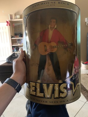 jailhouse rock 45 rpm elvis doll