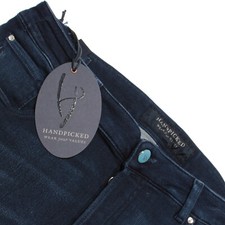 Handpicked NWT Ravello Denim Jeans Size 34 US In Dark Blue Cotton Blend