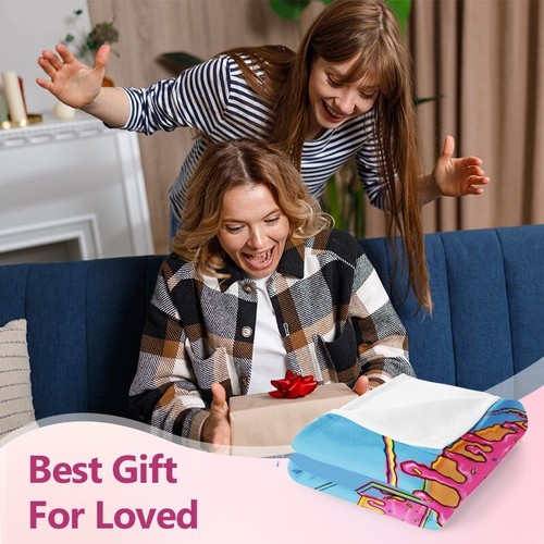 Personalized Custom Name Blanket Fleece Throw Soft Lightweight Gift 30x40, 50x60 - Picture 19 of 26