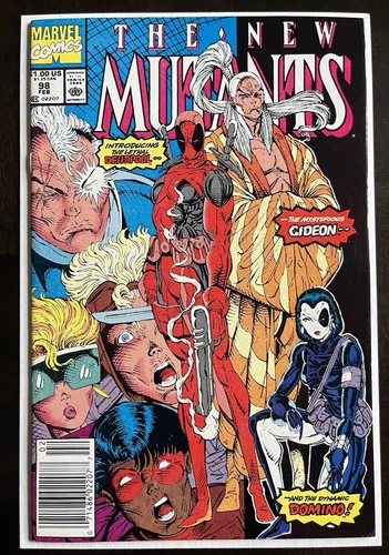 New Mutants #98 NEWSSTAND First Appearance Deadpool 1991 High Grade **SEE PICS**