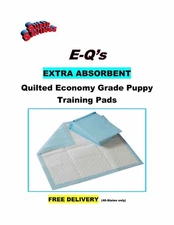 150-23x36" Quilted Extra Absorb Puppy Training Pee Pads Pads Reuse 2-3x's 38gr