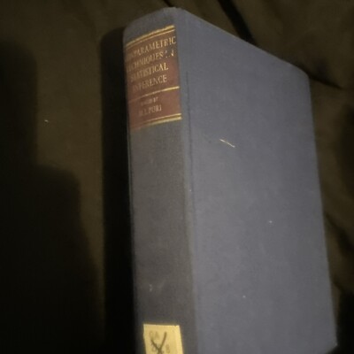 Nonparametric Techniques In Statistical Inference By Madan Lal Puri - Hardcover