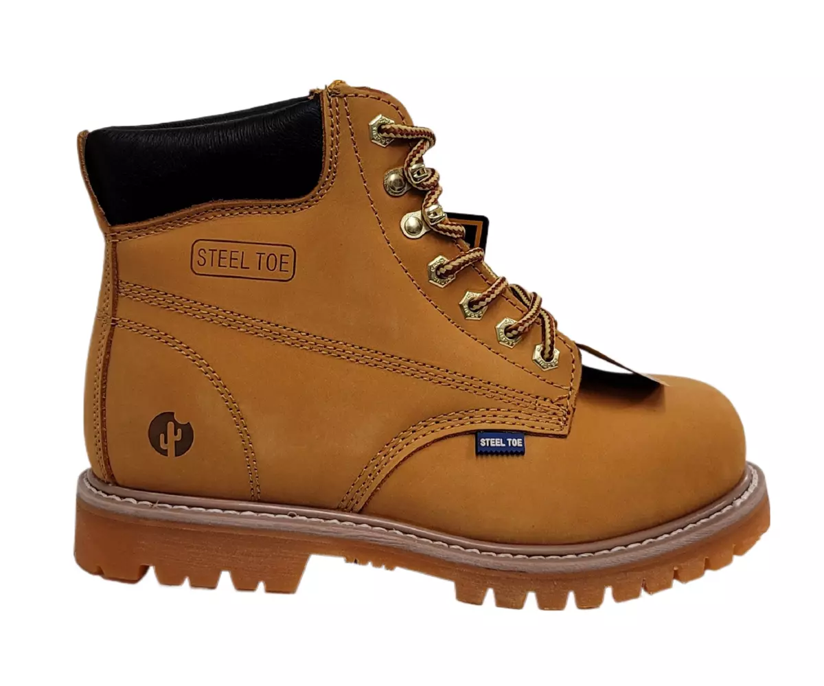 Cactus steel top toe boots