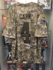 raiders military jersey