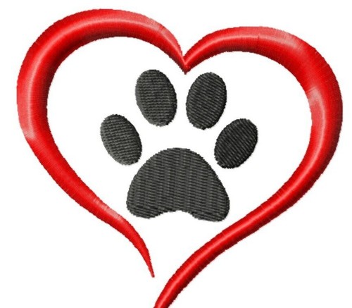 Paw Print #3 Personalized Embroidered 3 Piece Bath Set - Picture 2 of 2