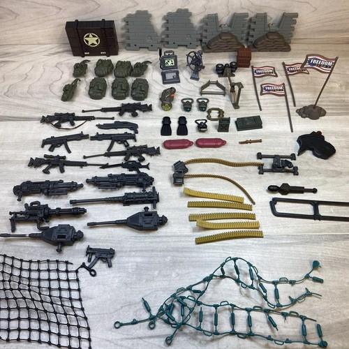 60+ LOT OF Chap Mei Soldier Force Accessories Backpacks Flags Flippers Light Net - Picture 2 of 16