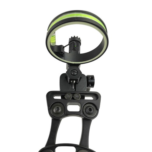 Archery Compound Bow Sight 1 Pin Professional Bow Sight Light Micro Adjustable - Picture 3 of 16