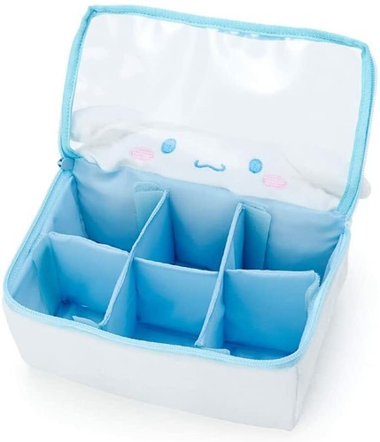 Sanrio Cinnamoroll Plush Box Storage 22x9x18cm 87.6x3.5x7" Kawaii New Cute Blue - Bild 7 von 11