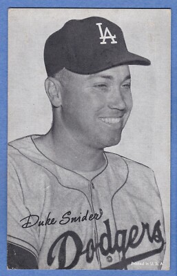  EXHIBIT BLANK BACK Duke Snider