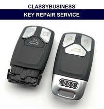 Audi TT A4 A5 S4 S5 Q7 SQ7 2016 2017 Smart Schlüsselanhänger Reparatur / Austausch Gehäuse Batterie