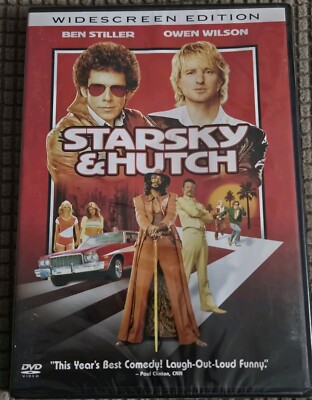 2004 DVD Starsky&Hutch Ben Stiller Owen Wilson Undercover Detectives WS Comedy