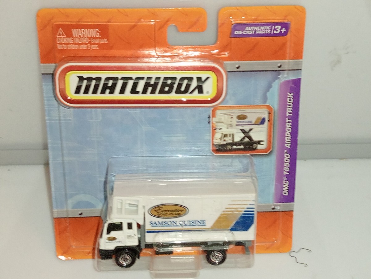 Matchbox - Real Working Rigs / GMC T8500 Airport Truck - White