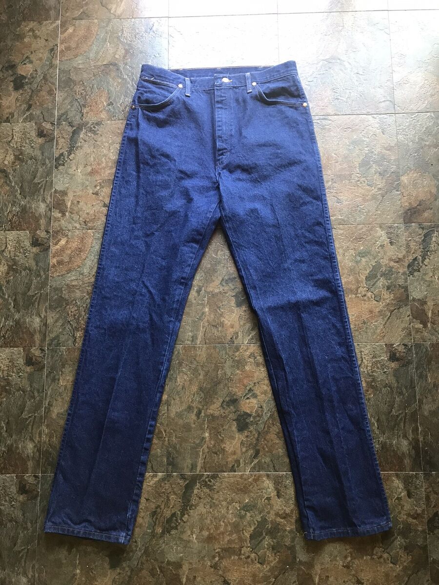 VINTAGE Wrangler 13MWZ Cowboy Cut Jeans Mens 36x36 Made in VINTAGE Wrangler 13MWZ Cowboy Cut Jeans Mens 36x36 Made in