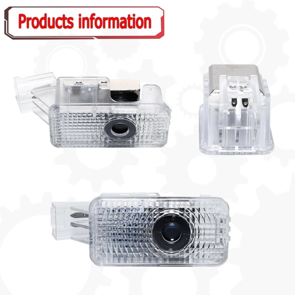 1 пара светодиодных HD-дверных проекторов любезно предоставлены призрачные теневые фары для Acura ZDX 2010-13 - Изображение 3 из 4