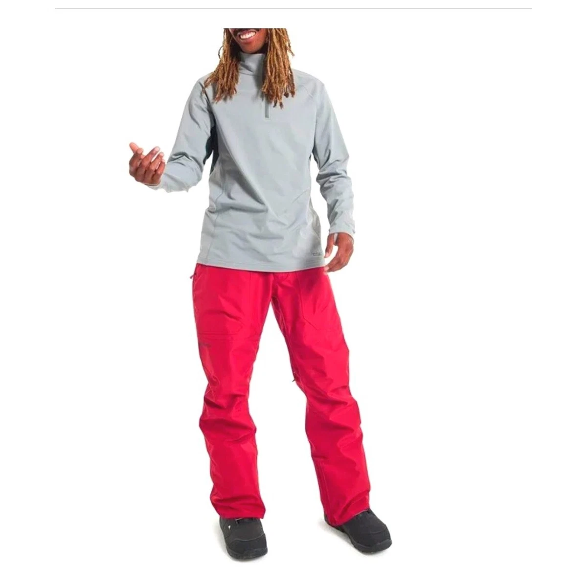 NWOT Burton GORE-TEX Vinh Long Snowboard/Ski Pants Men's S Orange