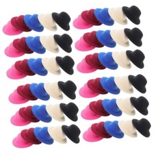 15 Pcs Small Doll Hat Cloth Caps DIY Prop Baby Little Fedora