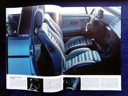 VW Scirocco Prospekt, 8.1984, GT, GTL, GTX - Picture 4 of 7