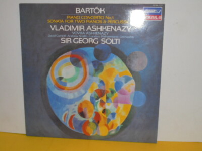 LP - BARTOK - PIANO CONCERTO NO. 1 - VLADIMIR &VOVKA ASHKENAZY - SIR GEORG SOLTI