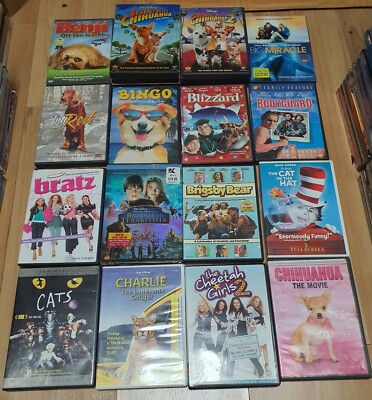 Live Action Family and Kids Movie DVDs Buy more to save