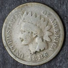 1886 "Variety 1" Indian Head Cent 1C- COINGIANTS -