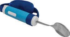 Weight Adjustable Bendable Spoon with Strap Soft Easy Ergonomical Ribbed Grip