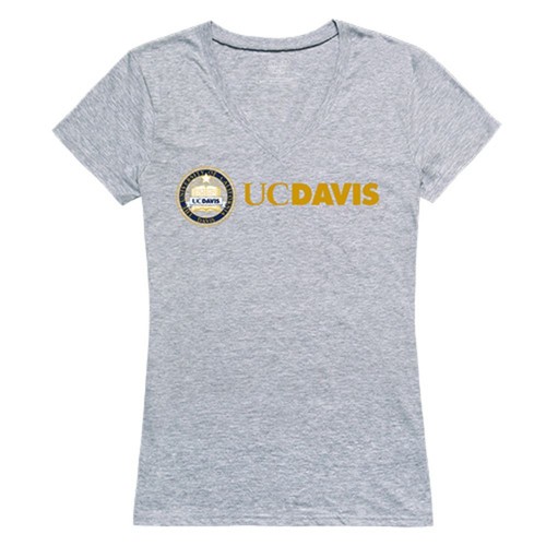 University of California UC Davis Aggies NCAA Women's Seal Tee T-Shirt