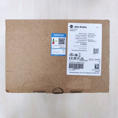 100S-E116ED12CL MCS-E Sicherheitsschütz, 116A, 55kW, 100-250V AC/DC Spulenspa...