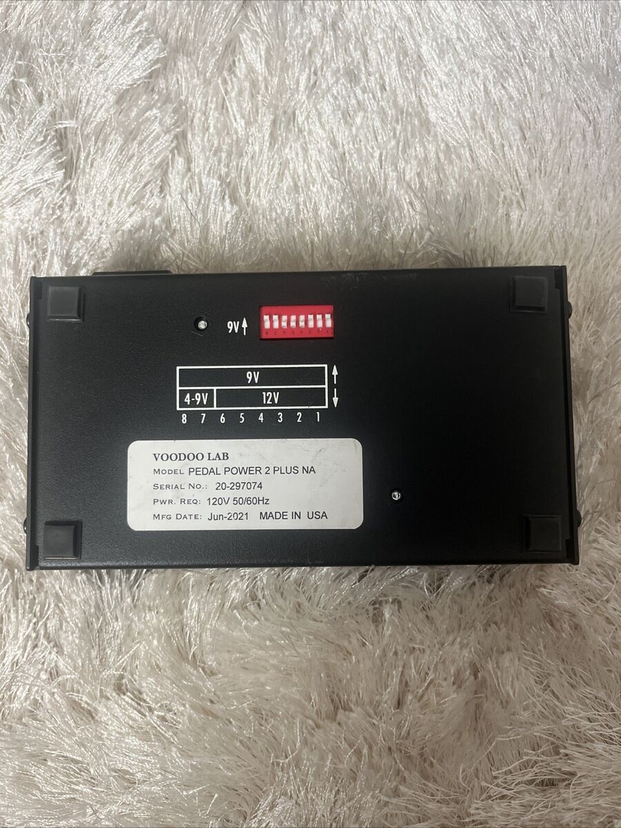 Voodoo Lab Pedal Power 2 Plus Guitar Effect Pedal Power Voodoo Lab Pedal Power 2 Plus Guitar Effect Pedal Power