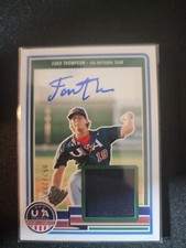 2023 Stars & Stripes Ford Thompson Patch Auto /25 #SM-FT USA