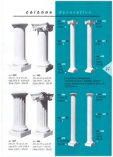 Colonne In Gesso capitello semicolonna semicapitello base vari dimensioni