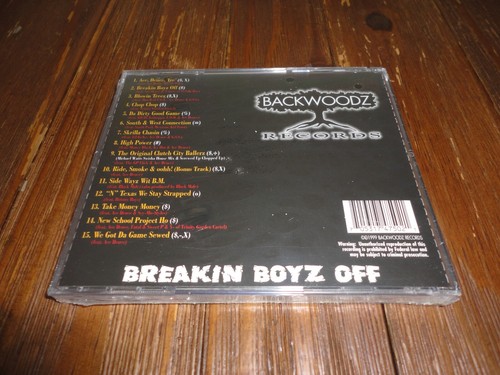 ACE DEUCE Breakin Boyz Off Rap CD SPM Icey Hott BUN B UGK Trinity Garden Cartel - Picture 2 of 2