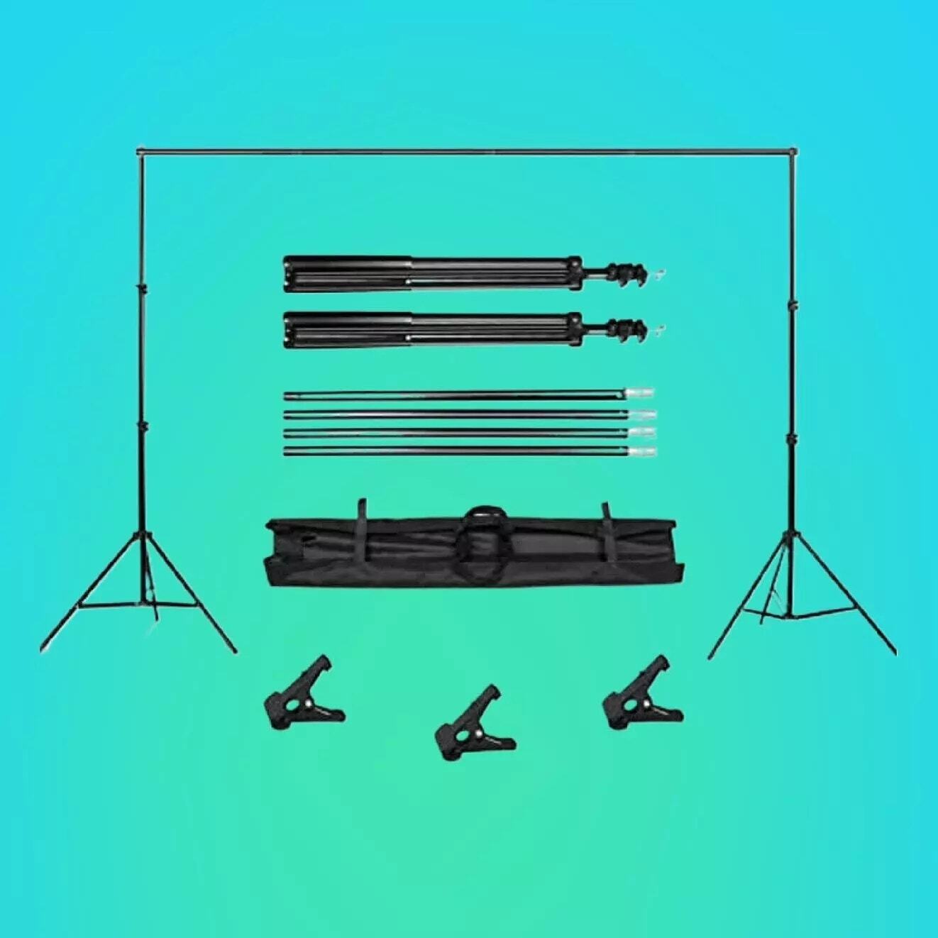 New Photography Backdrop Stand & Support System 2.2ft-6.5ft