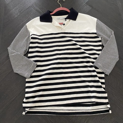 Necessary Object Womens Striped Top - Picture 1 of 3