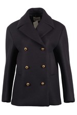 Miu Miu Double Breasted Wool Jacket It 38 Uk 6