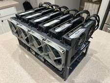 Mining Rig 6 X 3070 Asus Dual With Noctua Fans And Noctua Fan Speed Controller