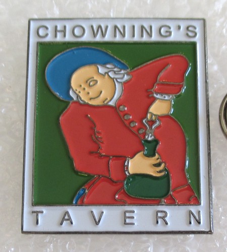 Josiah Chowning's Tavern - Colonial Williamsburg Tourist Souvenir Pin - Virginia