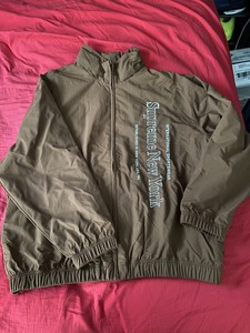 supreme side logo jacket