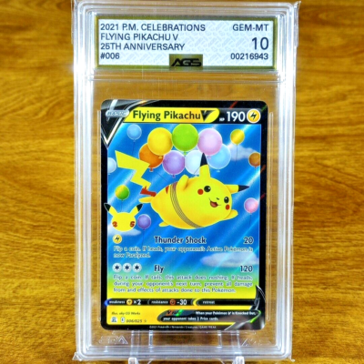 Pokemon Celebrations Classic Collection Flying Pikachu V 006/025