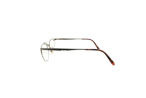 New Authentic renoma T21-9401 COL-5B Japan 90s Vintage Antique Silver Eyeglasses - Picture 4 of 7