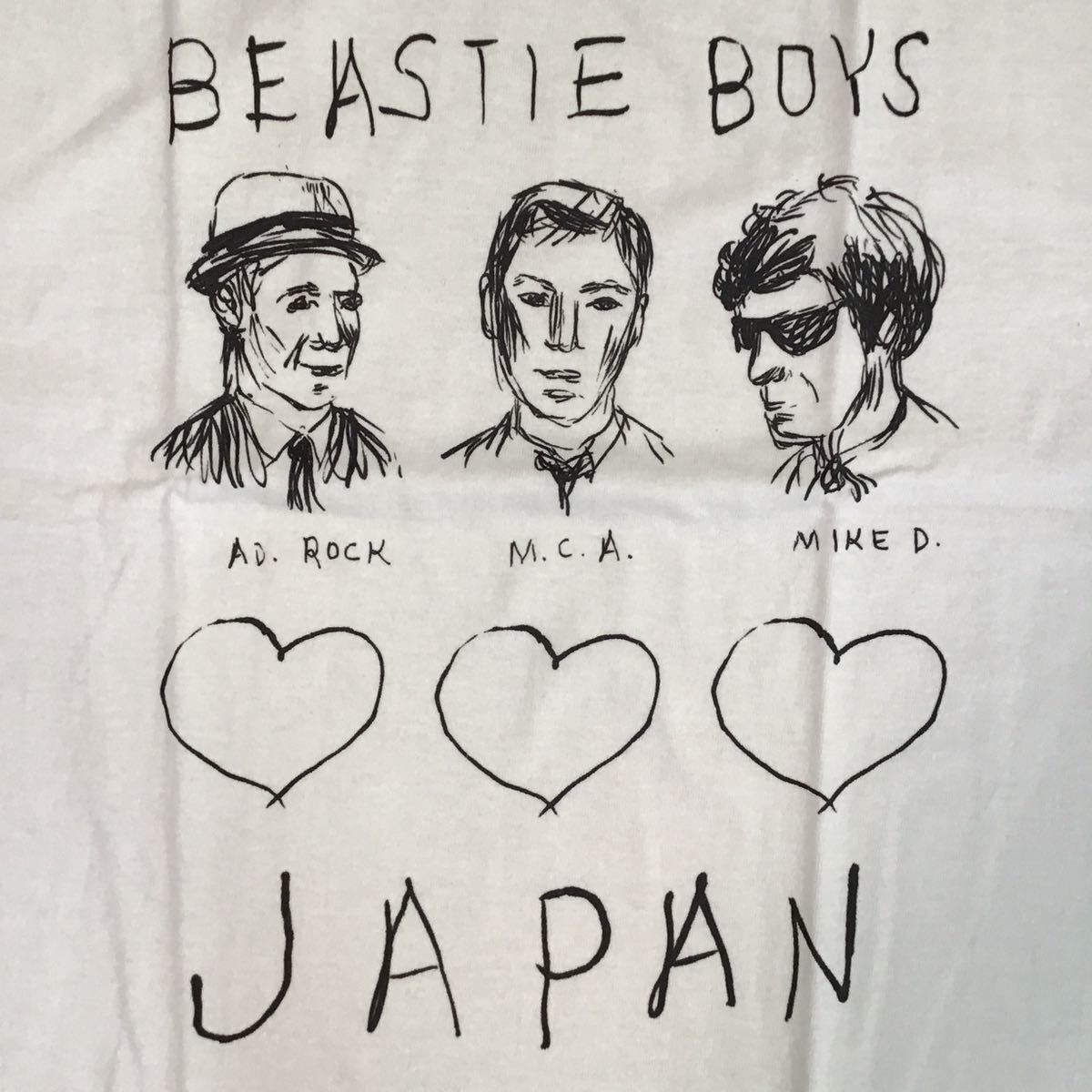 BAPE × Beastie Boys Charity T-shirt White A Bathing Ape Size L | eBay