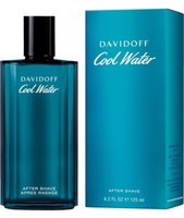 DAVIDOFF COOL WATER AFTERSHAVE 125ml - MEN'S FOR HIM. FREE SHIPPING